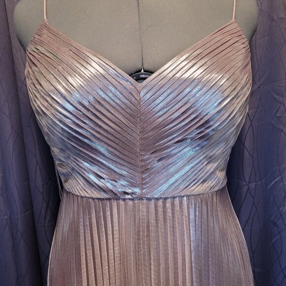 Rose Gold Midi Dress - Picture 1 of 4